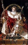 Jean Auguste Dominique Ingres Napoleon I on his Imperial Throne china oil painting artist